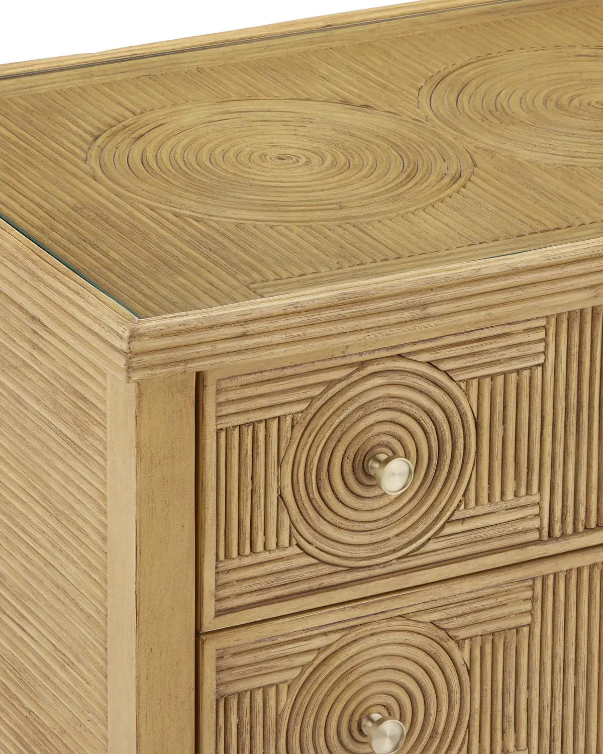 CURREY & COMPANY, SANTOS SEA SAND CHEST, NIGHTSTANDS