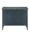 CURREY & COMPANY, SANTOS VINTAGE NAVY CHEST, NIGHTSTANDS
