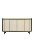CURREY & COMPANY DEANNA RAFFIA CREDENZA - Cabinets & Bar
