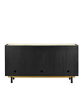 CURREY & COMPANY DEANNA RAFFIA CREDENZA - Cabinets & Bar