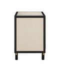 CURREY & COMPANY, DEANNA RAFFIA NIGHTSTAND, NIGHTSTANDS