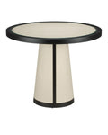 CURREY & COMPANY DEANNA RAFFIA ENTRY TABLE - Dining Tables