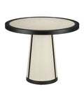 CURREY & COMPANY DEANNA RAFFIA ENTRY TABLE - Dining Tables