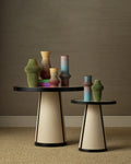 CURREY & COMPANY DEANNA RAFFIA ENTRY TABLE - Dining Tables
