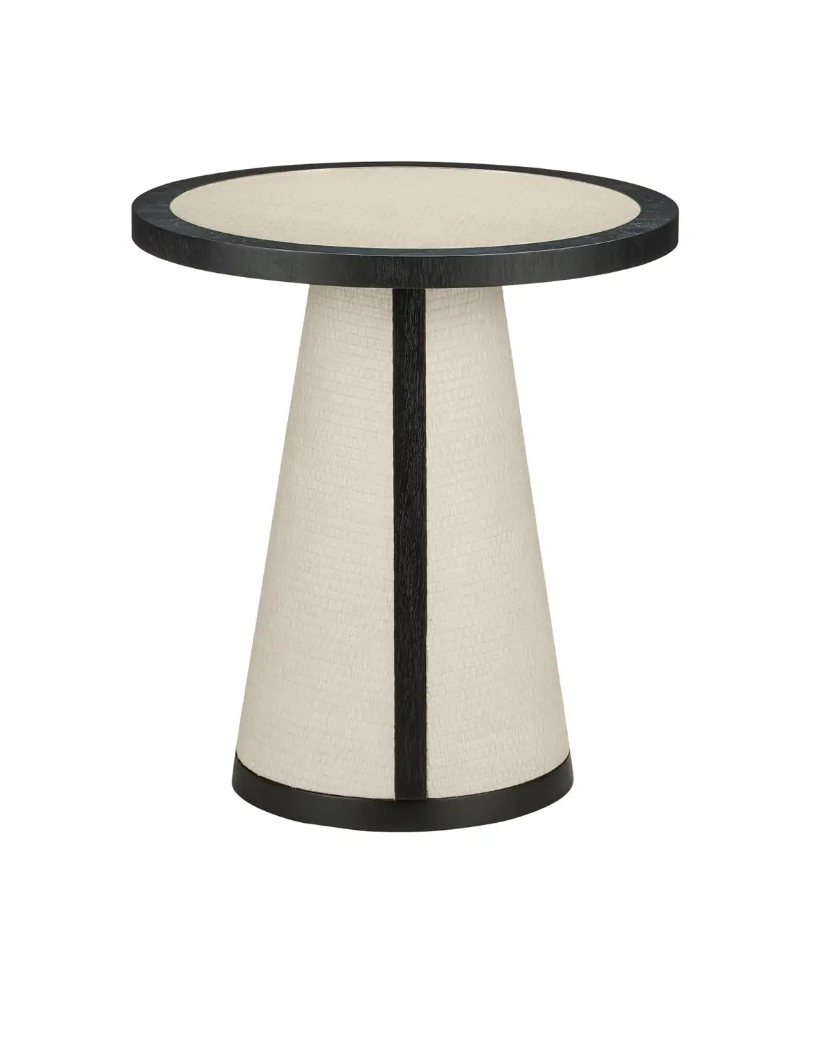 CURREY & COMPANY DEANNA RAFFIA ACCENT TABLE - Dining Tables