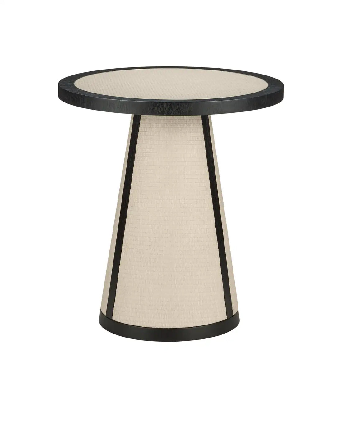 CURREY & COMPANY DEANNA RAFFIA ACCENT TABLE - Dining Tables