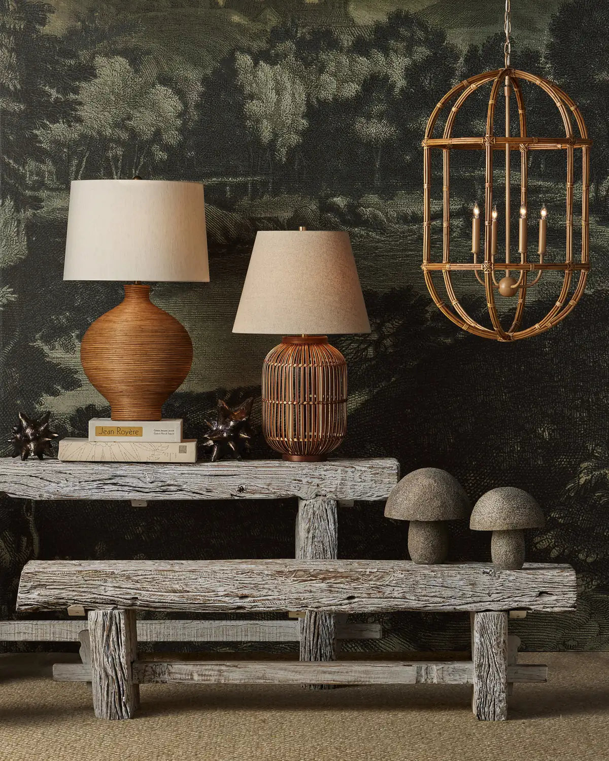 CURREY & COMPANY HOLLAND BENCH - Benches, Ottoman, Stools