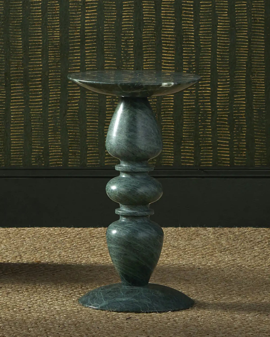 CURREY & COMPANY NUBIA GREEN ACCENT TABLE - Dining Tables