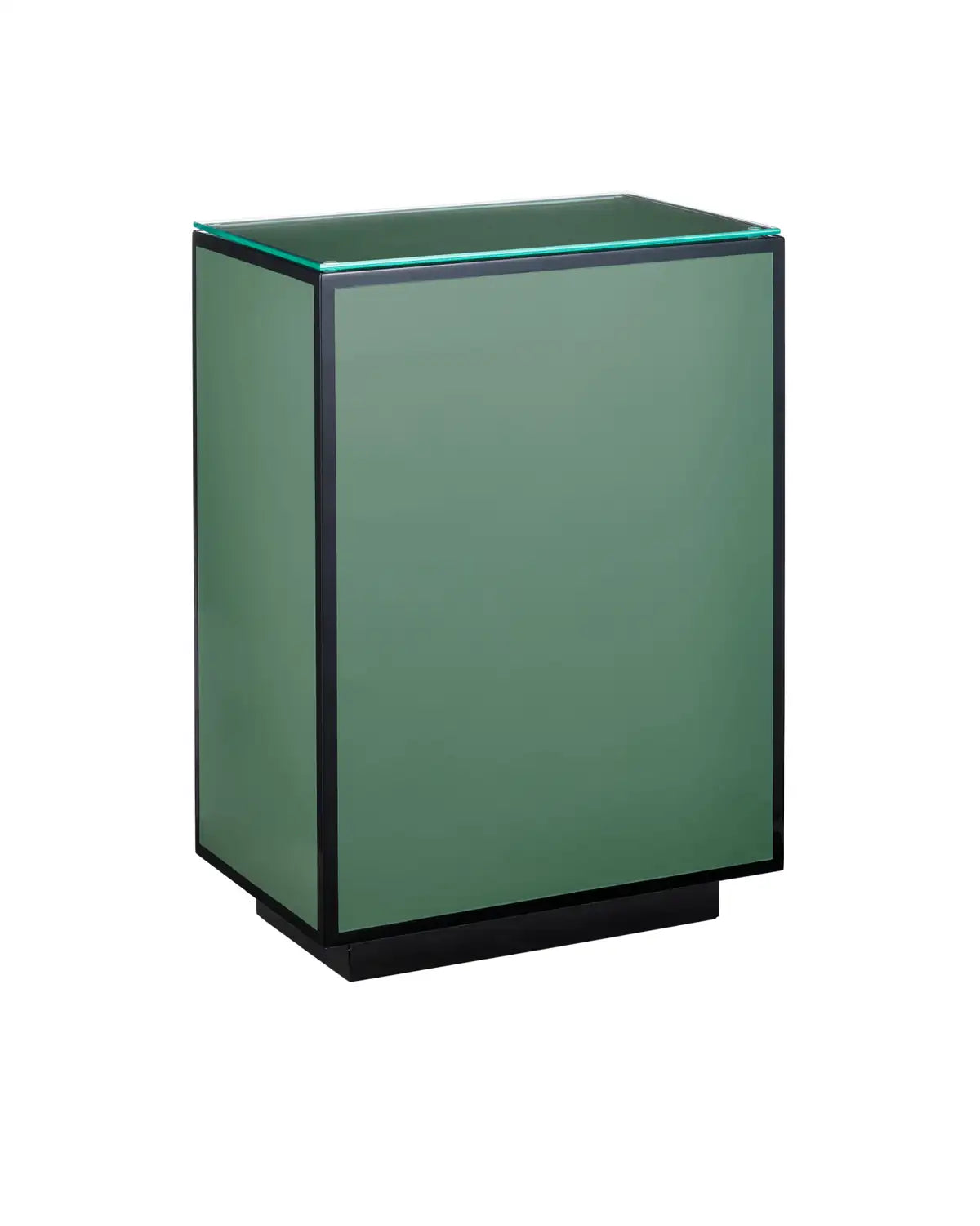 CURREY & COMPANY GREEN LACQUER SIDE TABLE - Dining Tables