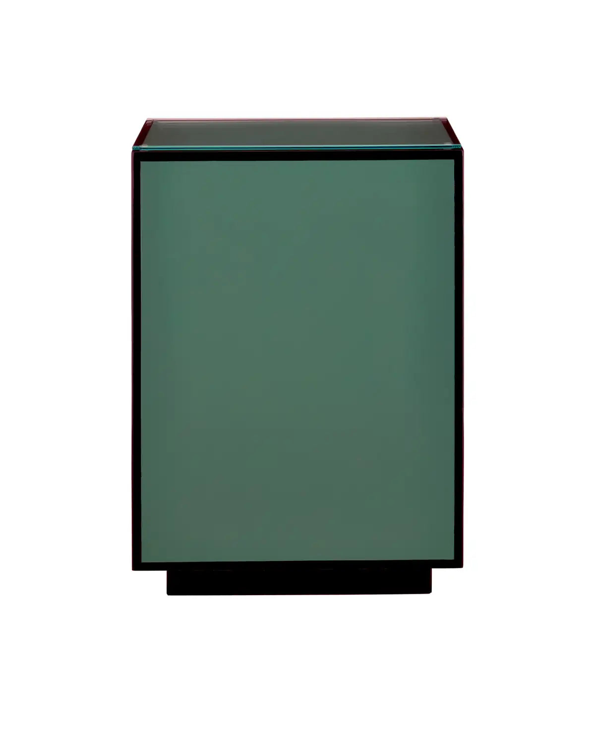 CURREY & COMPANY GREEN LACQUER SIDE TABLE - Dining Tables