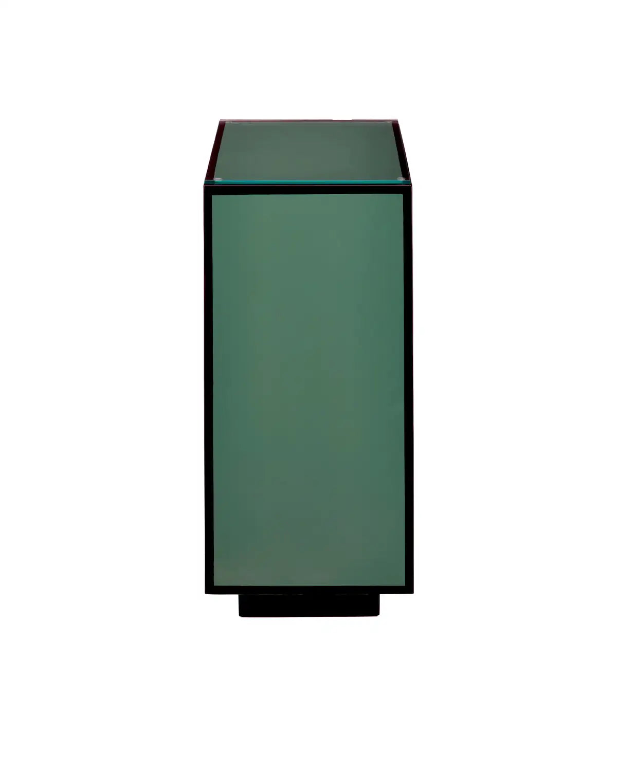 CURREY & COMPANY GREEN LACQUER SIDE TABLE - Dining Tables