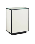 CURREY & COMPANY LACQUER SIDE TABLE - Dining Tables