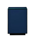 CURREY & COMPANY NAVY LACQUER SIDE TABLE - Dining Tables