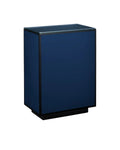 CURREY & COMPANY NAVY LACQUER SIDE TABLE - Dining Tables