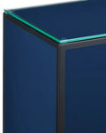 CURREY & COMPANY NAVY LACQUER SIDE TABLE - Dining Tables