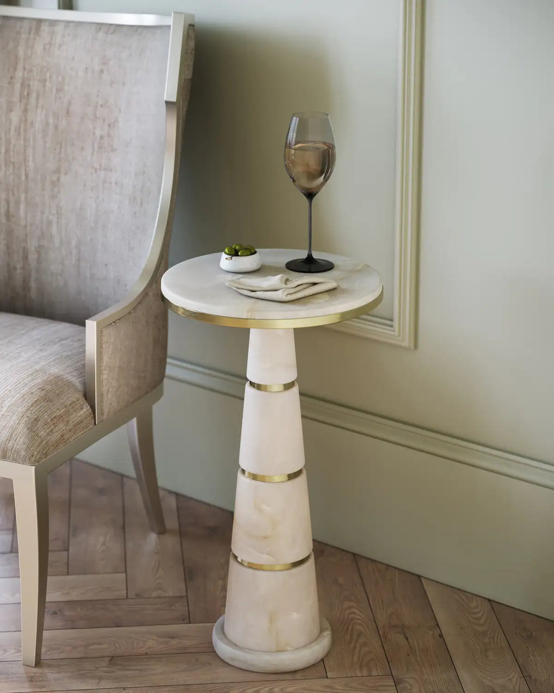 CURREY & COMPANY ELEANORA DRINKS TABLE - Dining Tables