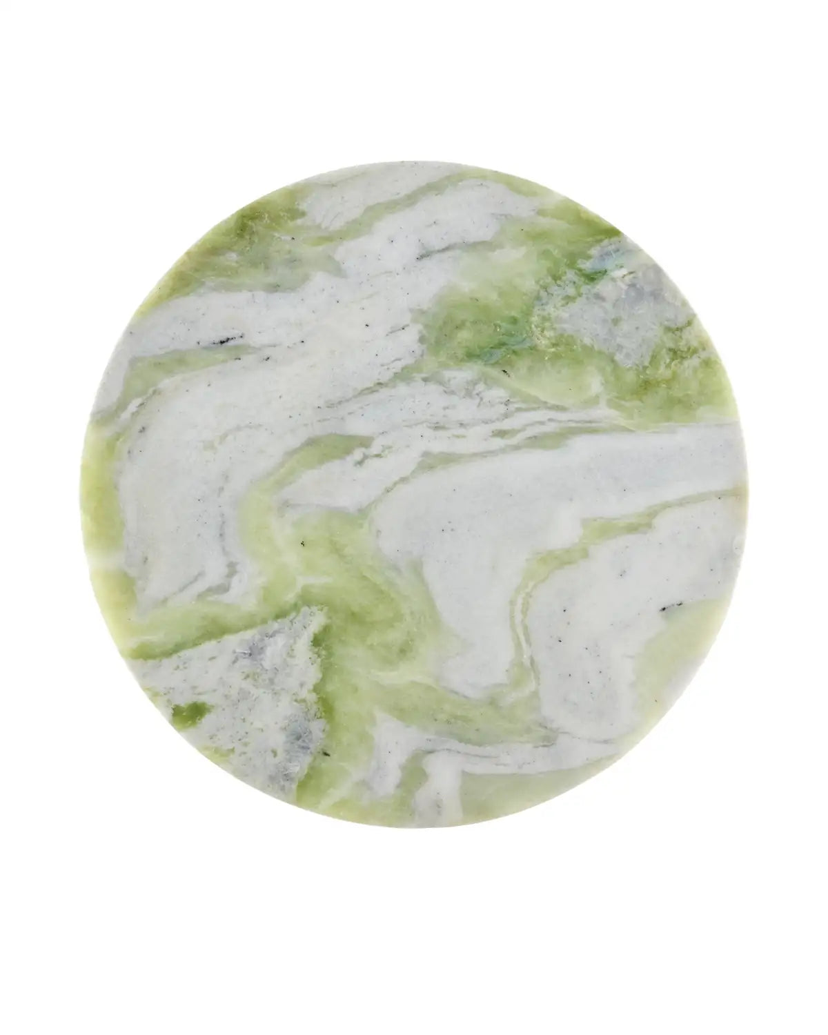 CURREY & COMPANY TURNER GREEN ONYX ACCENT TABLE - Dining Tables