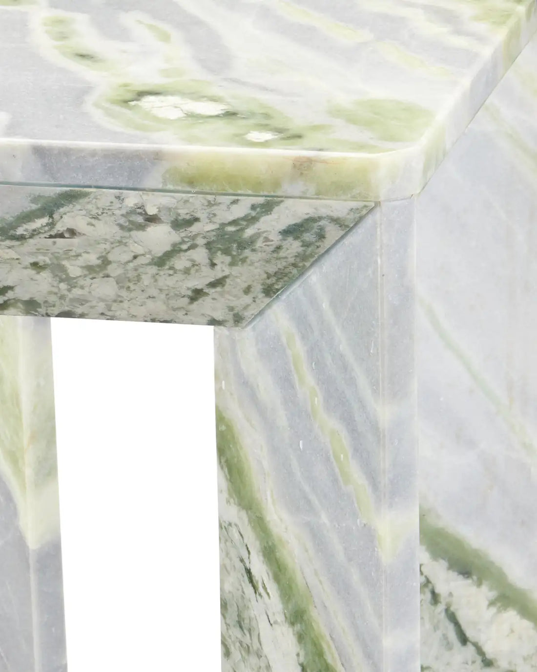 CURREY & COMPANY MINERALE GREEN ONYX ACCENT TABLE - Dining Tables