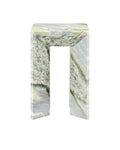 CURREY & COMPANY MINERALE GREEN ONYX ACCENT TABLE - Dining Tables