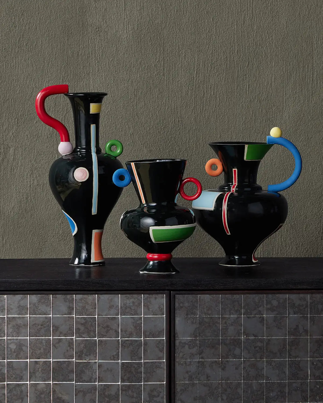 CURREY & COMPANY MOSAICO CREDENZA - Cabinets & Bar