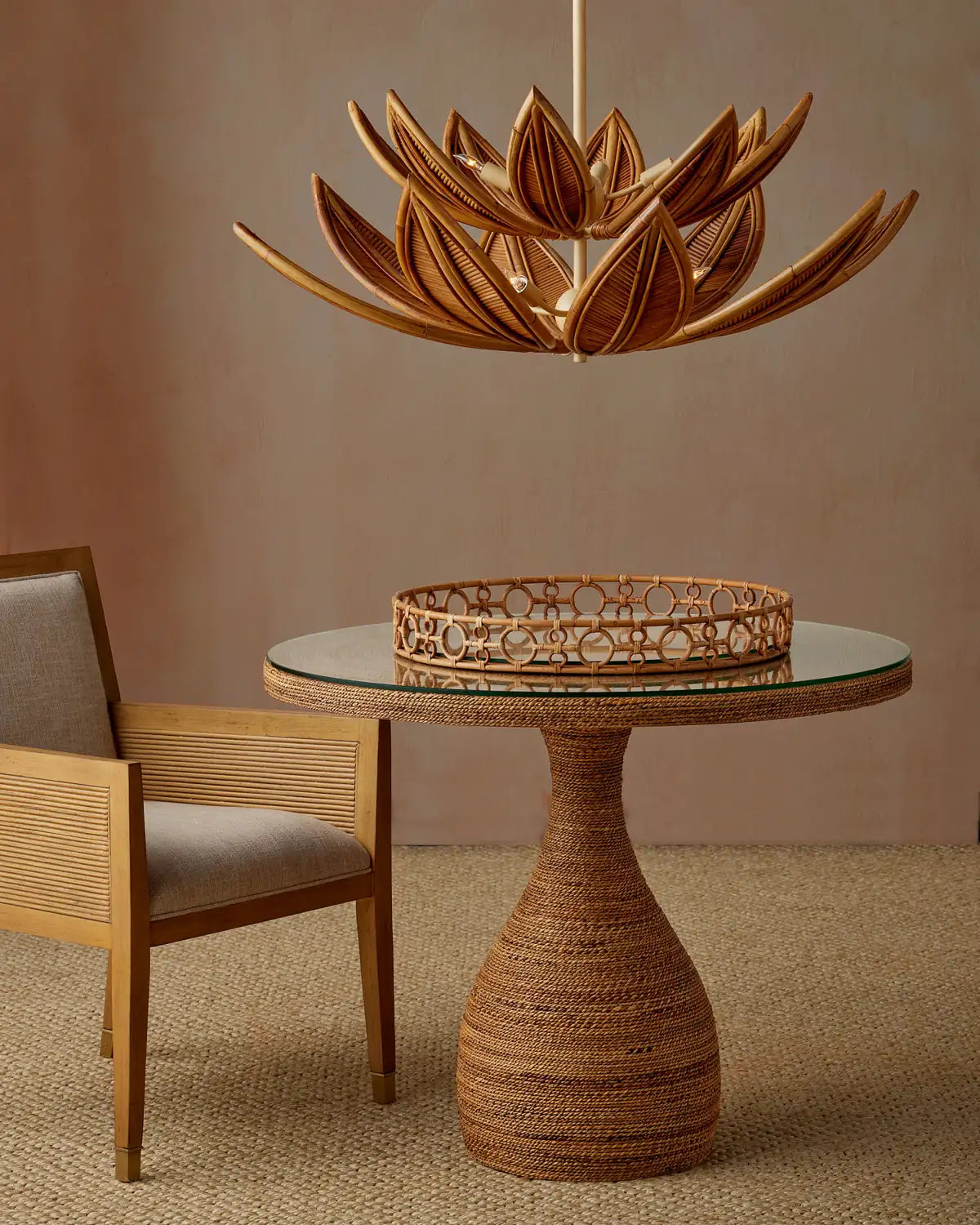 CURREY & COMPANY DOMINICA ENTRY TABLE - Dining Tables
