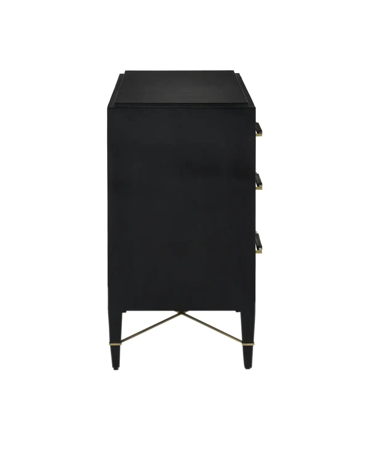 CURREY & COMPANY, VERONA SIX-DRAWER CHEST, NIGHTSTANDS