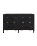 CURREY & COMPANY, VERONA SIX-DRAWER CHEST, NIGHTSTANDS