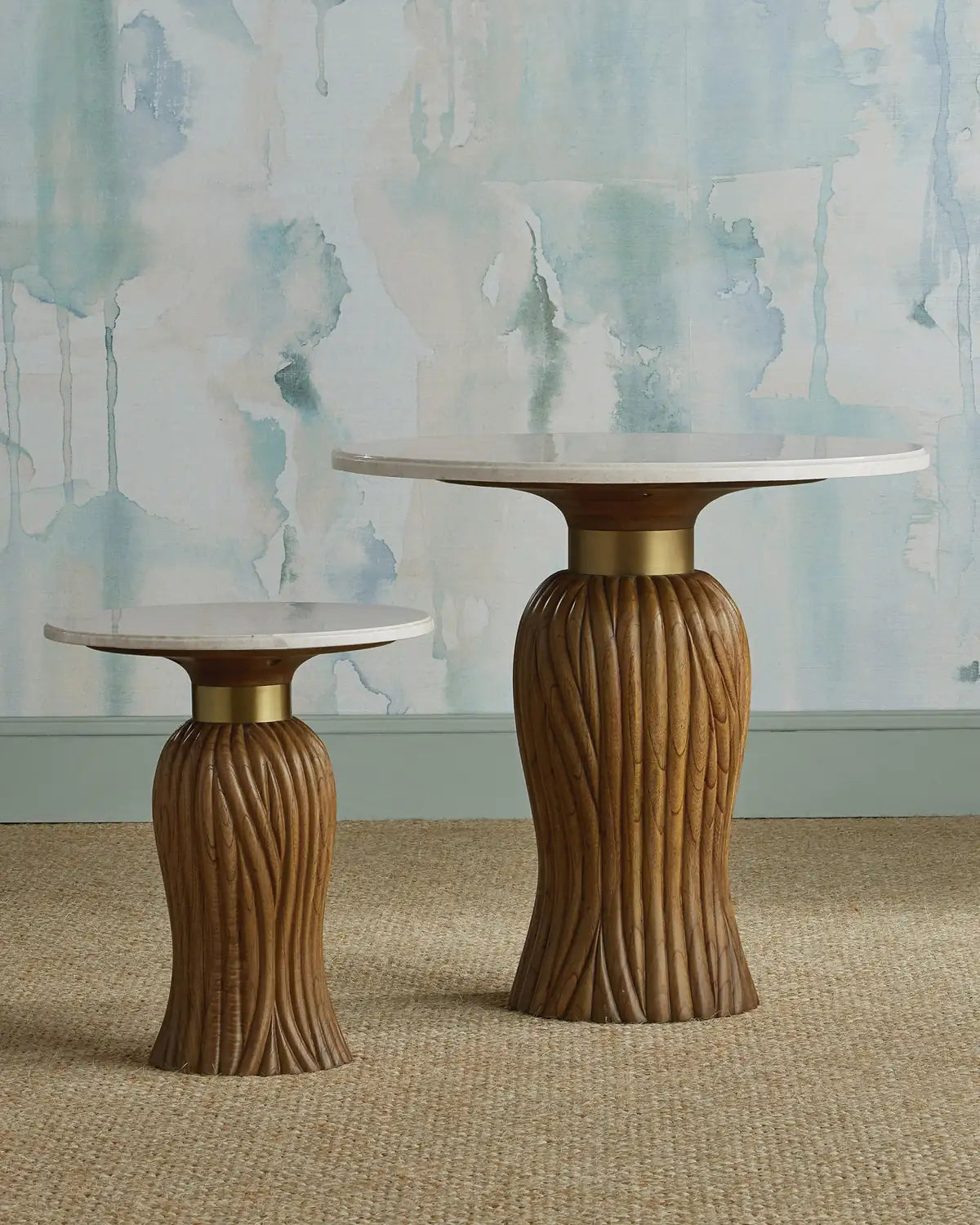CURREY & COMPANY TASSEL ACCENT TABLE - Side