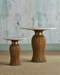 CURREY & COMPANY TASSEL ENTRY TABLE - Side