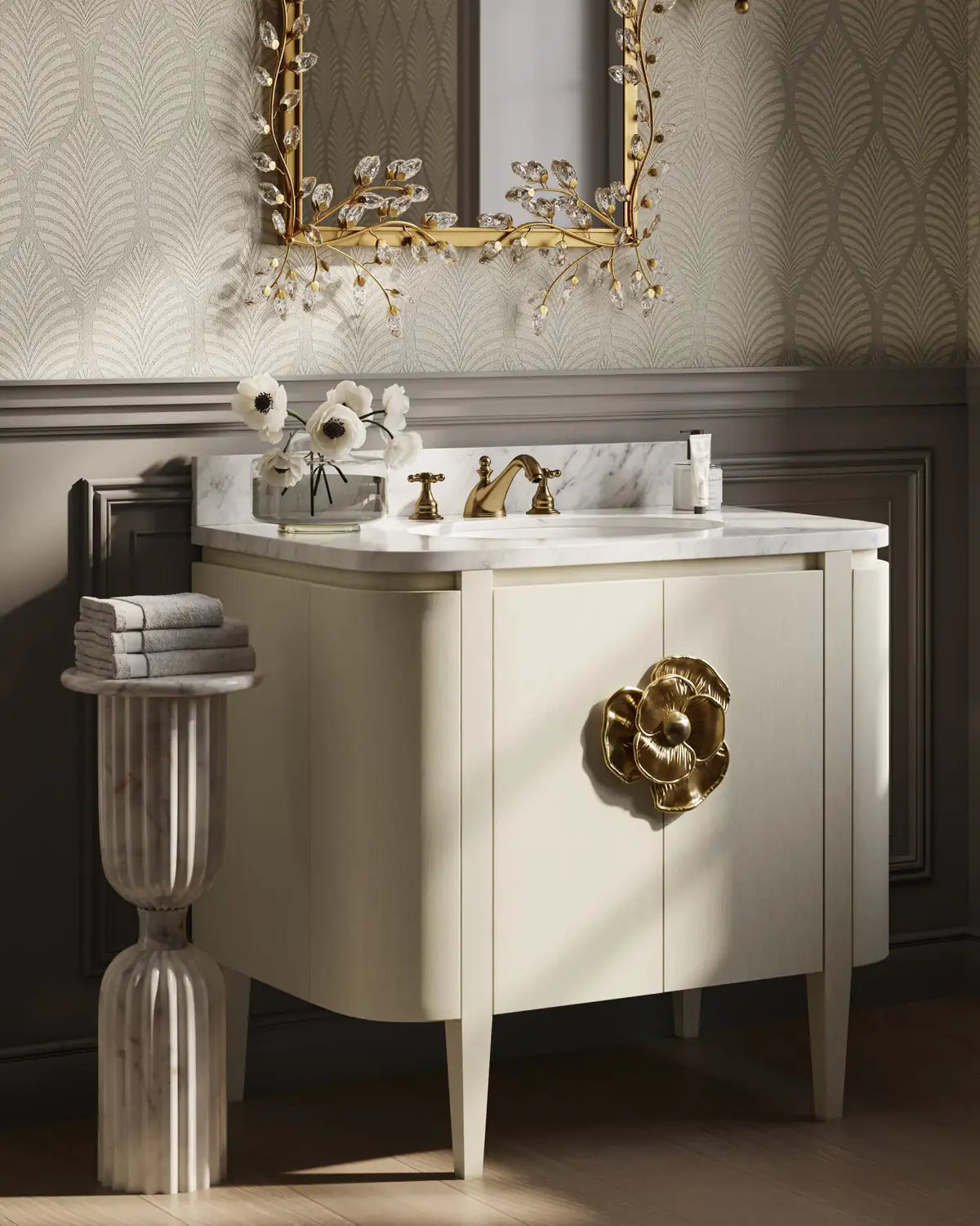 CURREY & COMPANY, BRIALLEN VANITY, VANITY LIGHT
