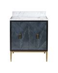 CURREY & COMPANY, KALLISTA BLUE VANITY, VANITY LIGHT