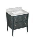 CURREY & COMPANY, SANTOS VINTAGE NAVY VANITY, VANITY LIGHT