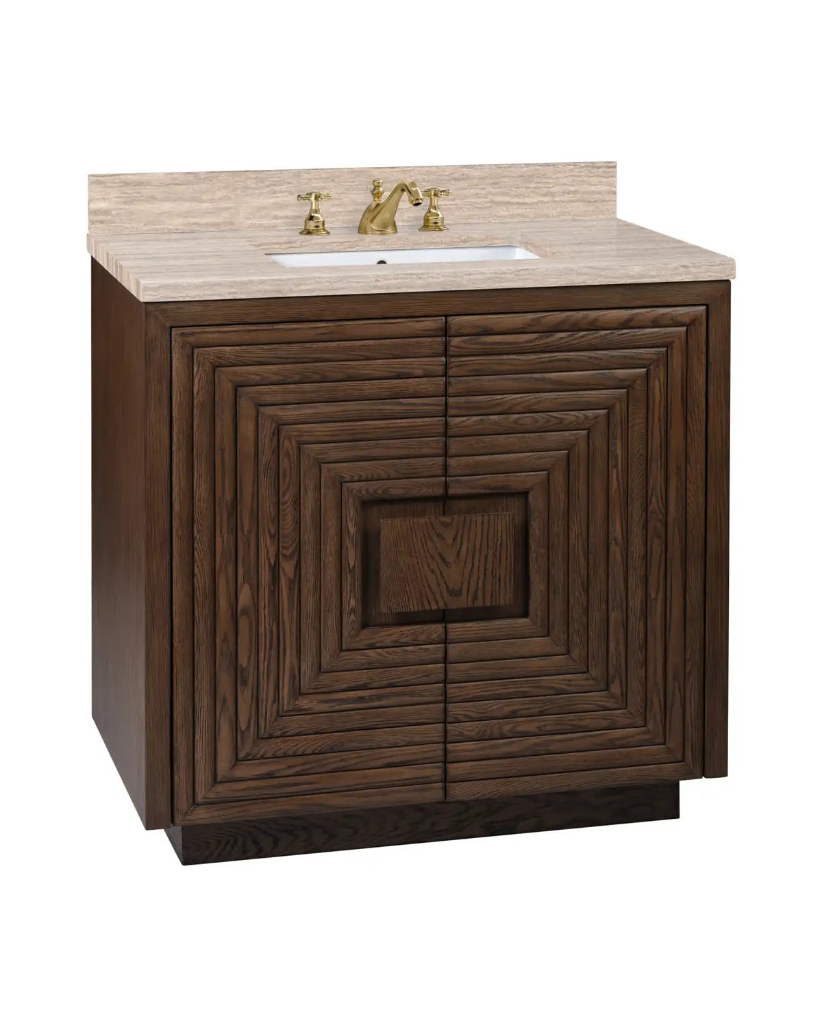 CURREY & COMPANY, MOROMBE TRAVERTINE VANITY, VANITY LIGHT