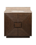 CURREY & COMPANY, MOROMBE TRAVERTINE VANITY, VANITY LIGHT