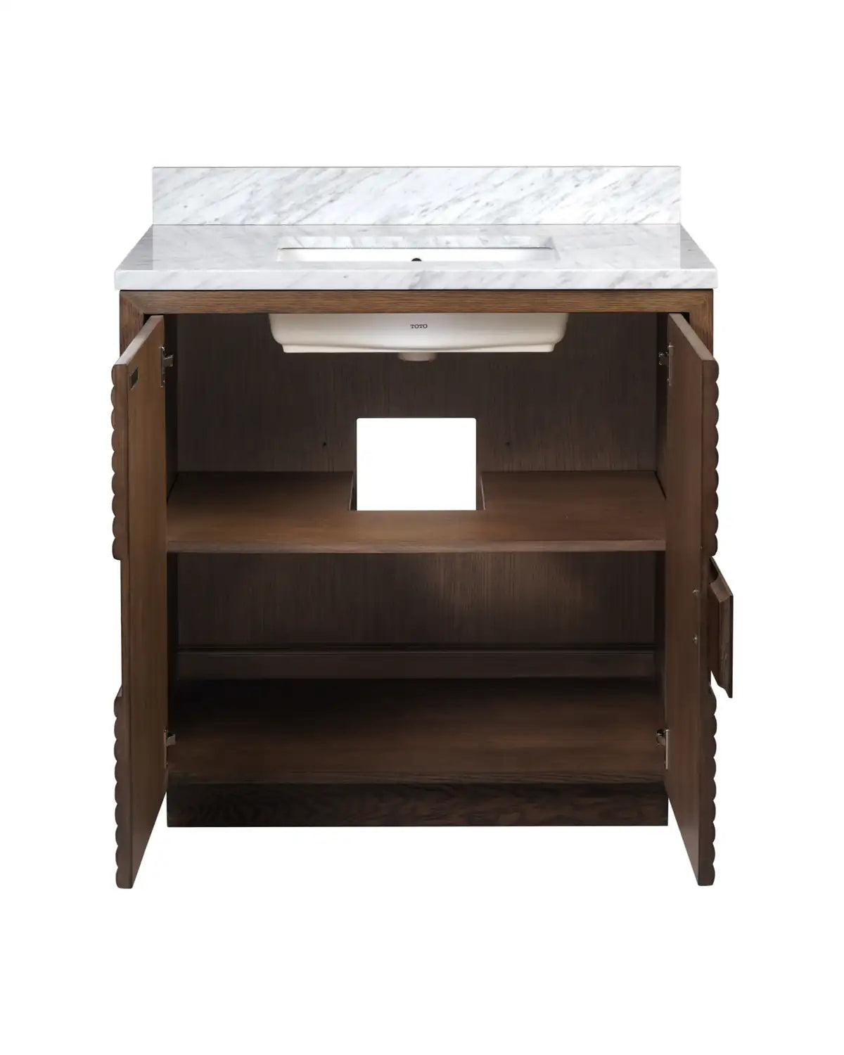 CURREY & COMPANY, MOROMBE MARBLE VANITY, VANITY LIGHT