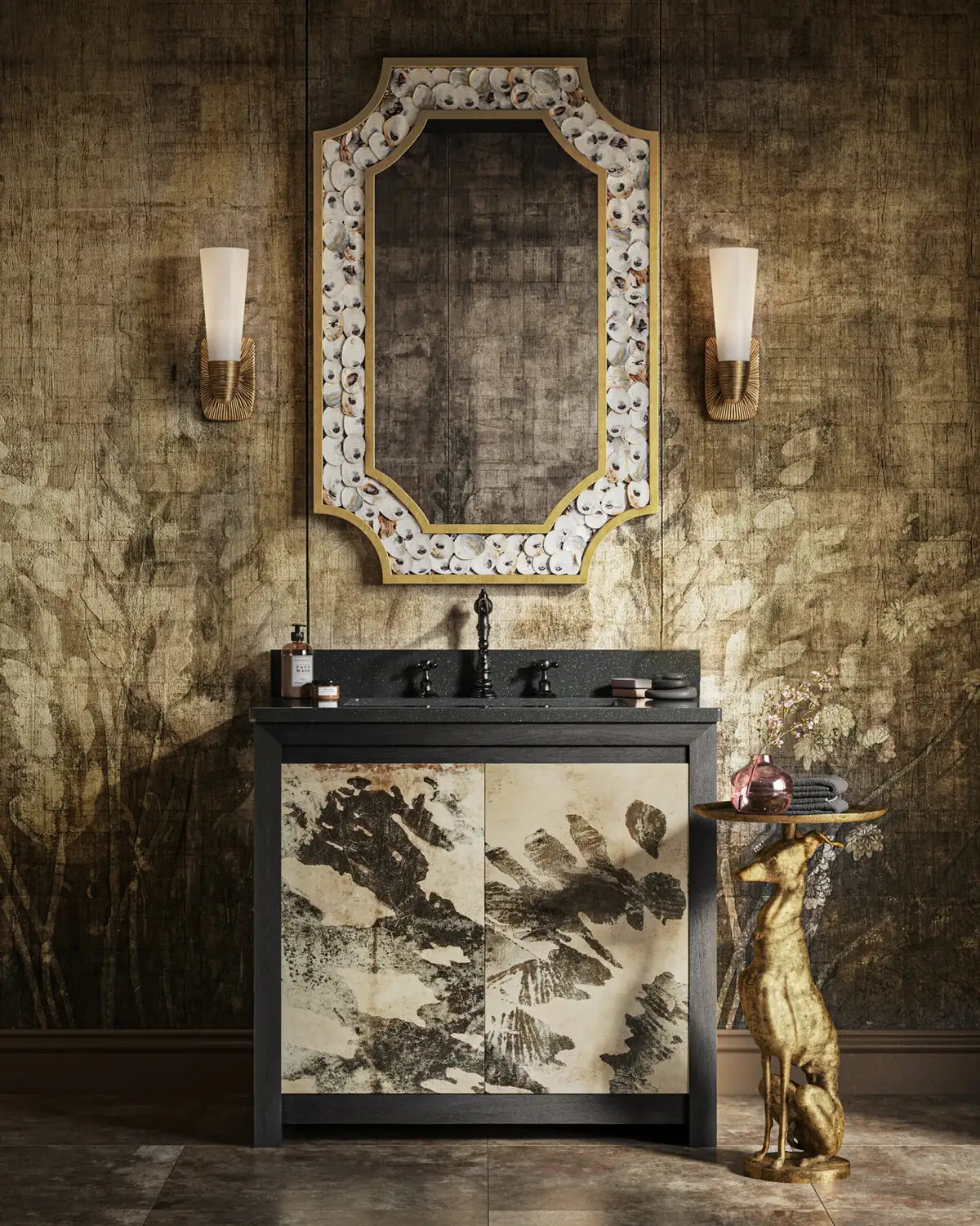CURREY & COMPANY, KARLSON VANITY, VANITY LIGHT