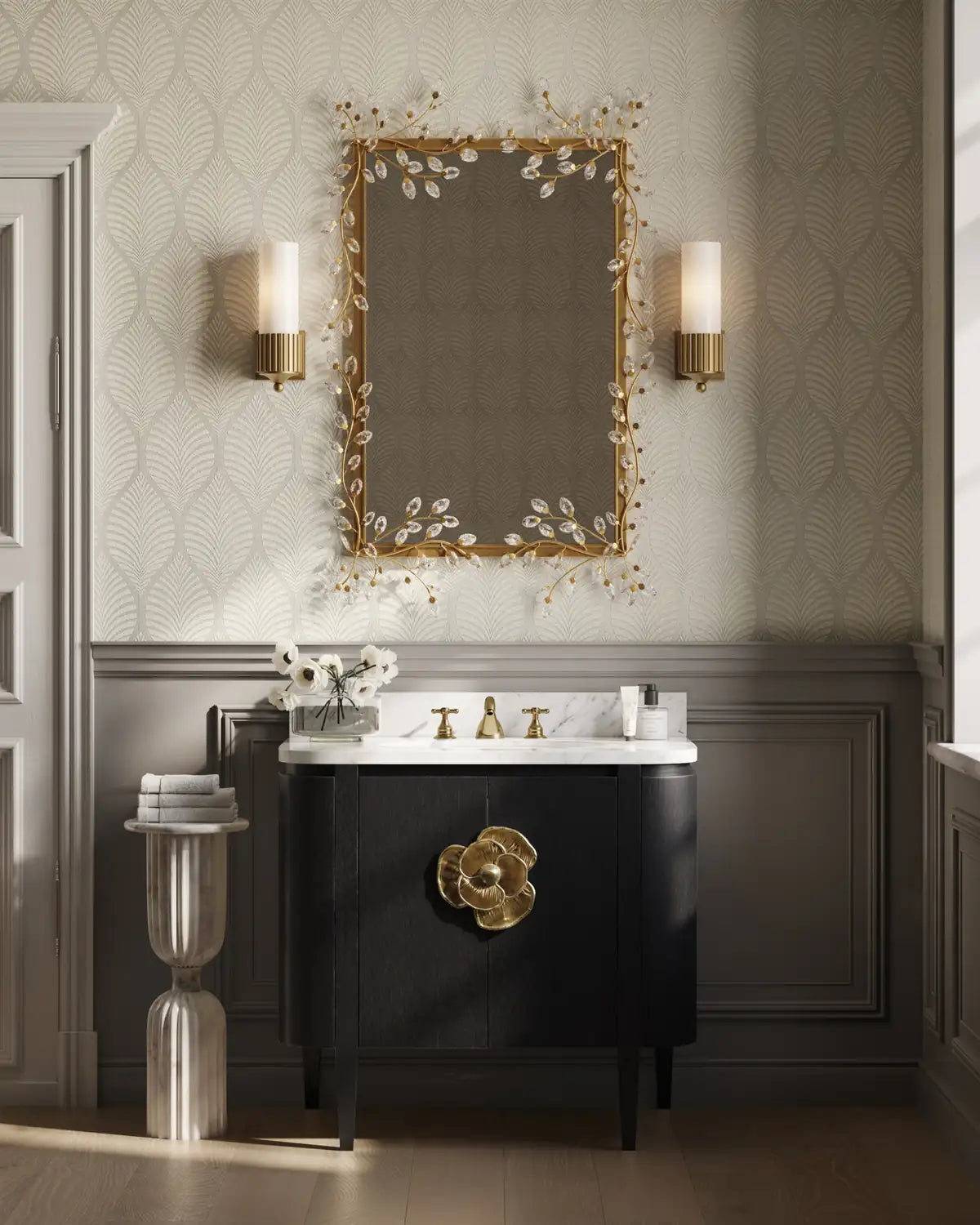 CURREY & COMPANY, BRIALLEN VANITY, VANITY LIGHT