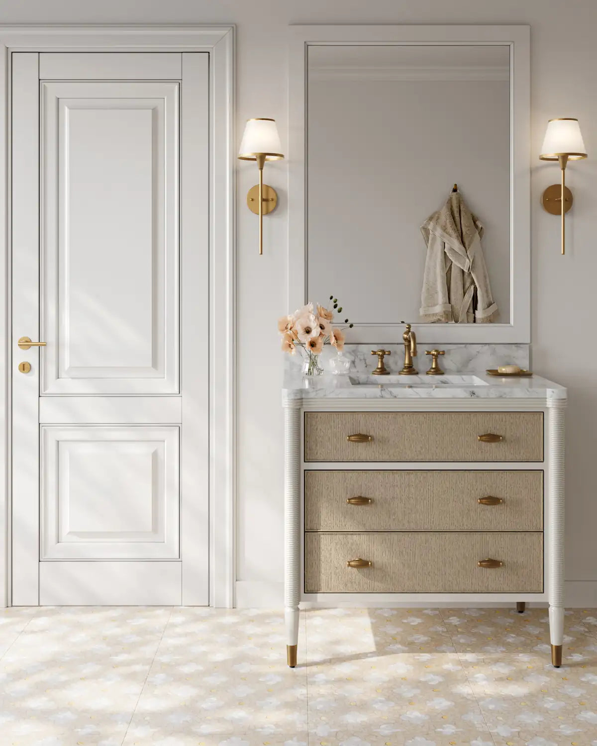 CURREY & COMPANY ASTER VANITY | 3800-0018