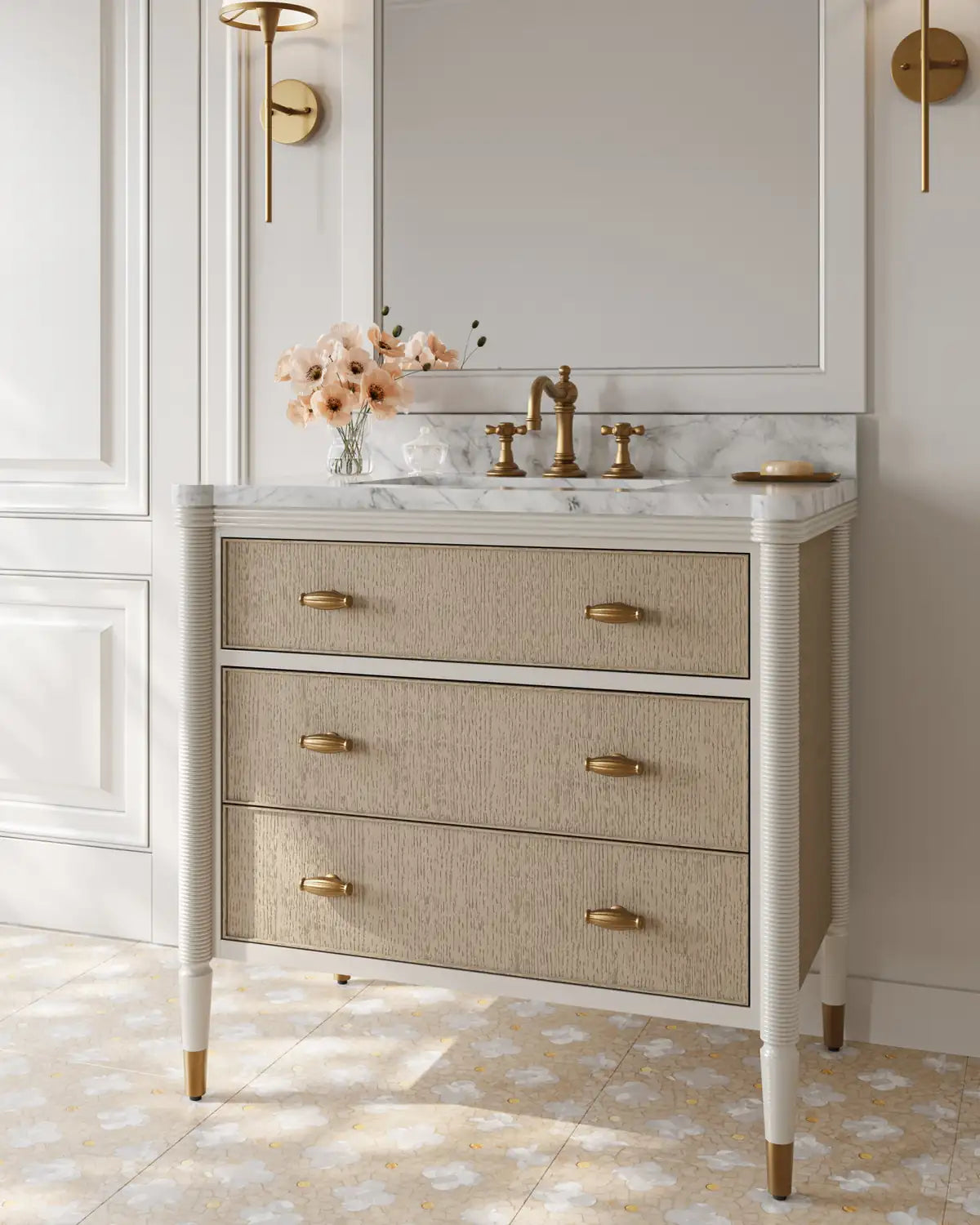 CURREY & COMPANY ASTER VANITY | 3800-0018