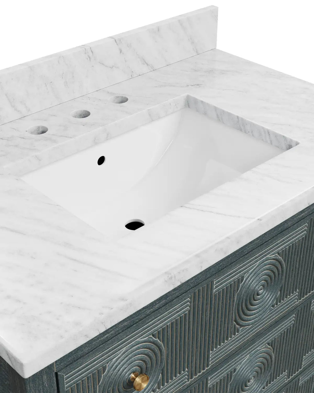 CURREY & COMPANY SANTOS VINTAGE NAVY VANITY | 3800-0019