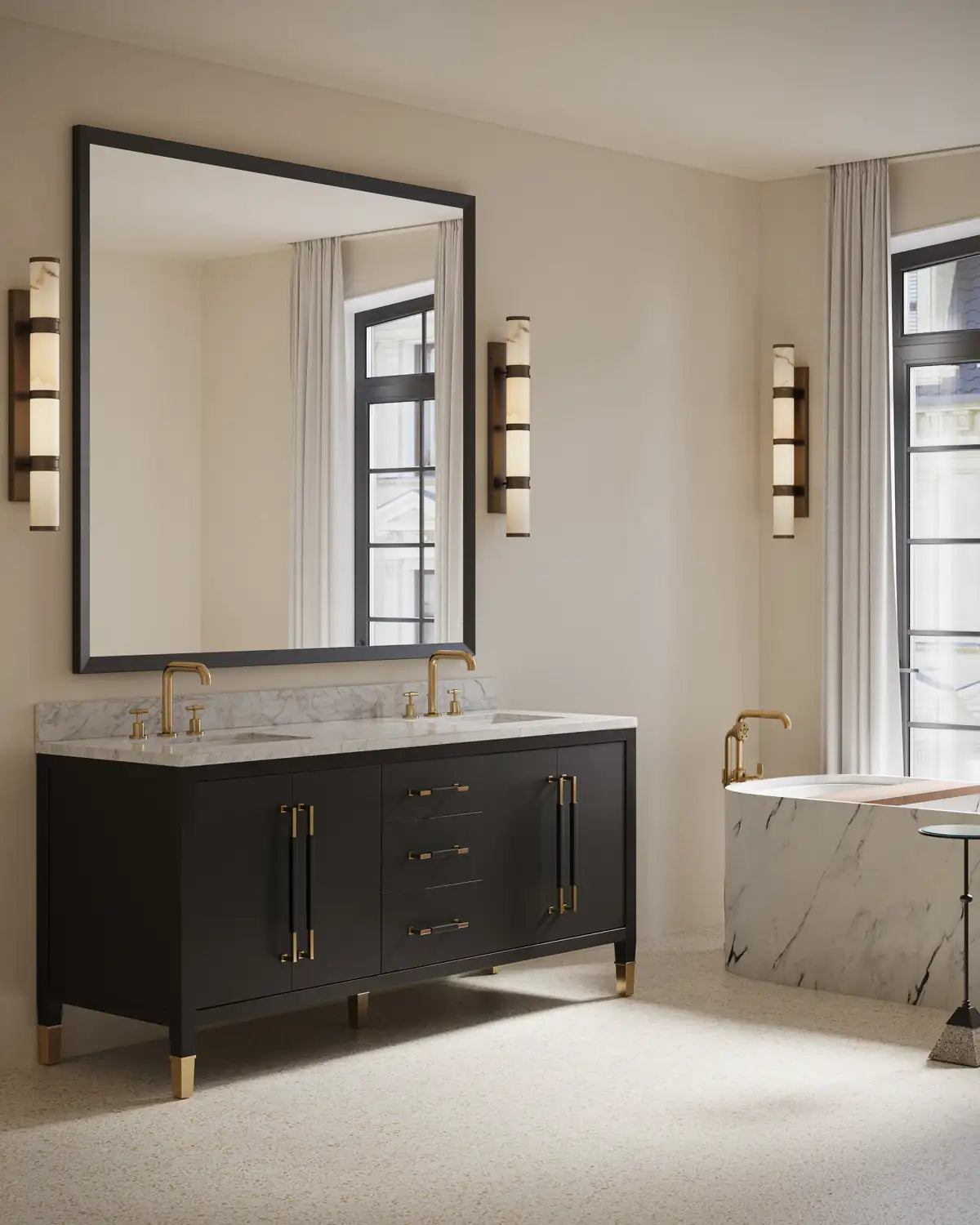 CURREY & COMPANY, VERONA VANITY, VANITY LIGHT