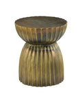 CURREY & COMPANY RASI ANTIQUE ACCENT TABLE - Dining Tables