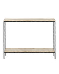 CURREY & COMPANY BOYLES TRAVERTINE CONSOLE TABLE - Dining Tables
