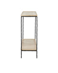 CURREY & COMPANY BOYLES TRAVERTINE CONSOLE TABLE - Dining Tables