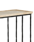 CURREY & COMPANY BOYLES TRAVERTINE C TABLE - Dining Tables