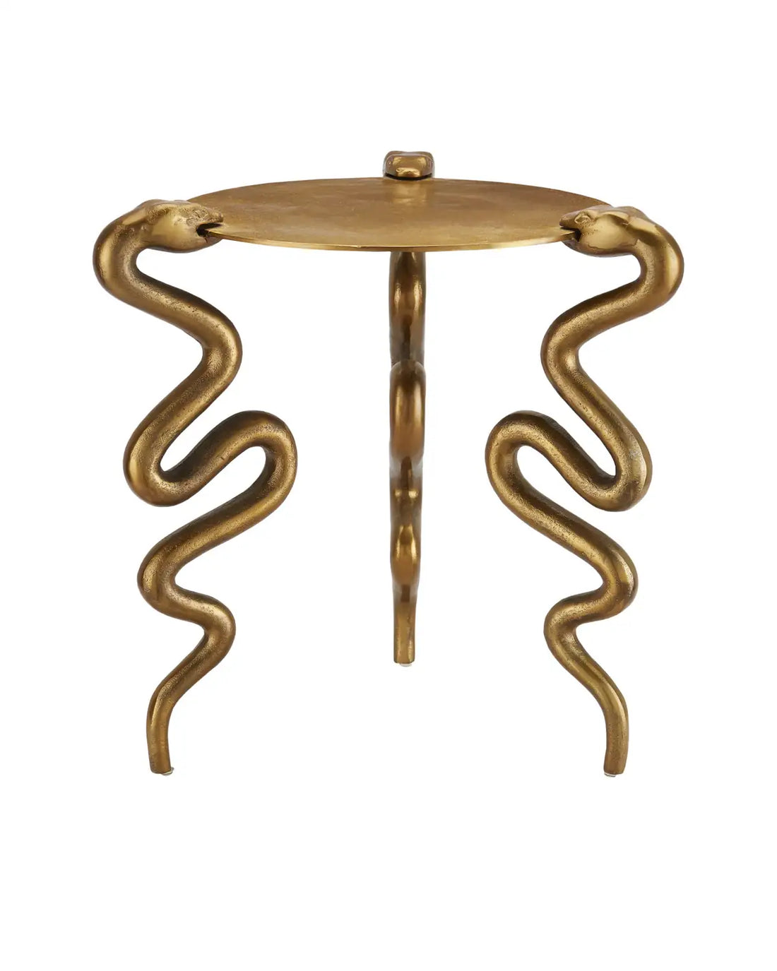 CURREY & COMPANY SERPENT ACCENT TABLE - Dining Tables