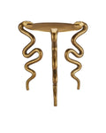 CURREY & COMPANY SERPENT ACCENT TABLE - Dining Tables