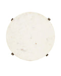 CURREY & COMPANY MICHA MARBLE ACCENT TABLE - Dining Tables