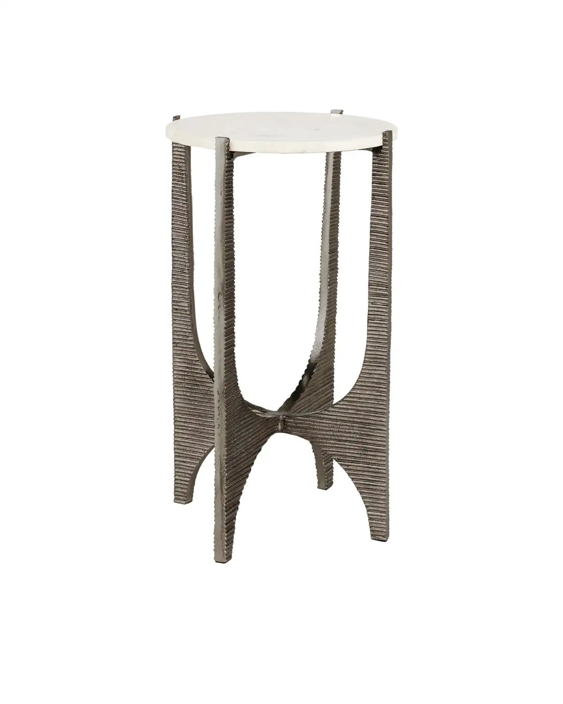 CURREY & COMPANY MICHA MARBLE ACCENT TABLE - Dining Tables