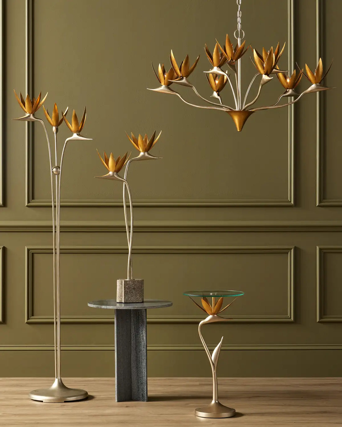 CURREY & COMPANY PARADISO & ACCENT TABLE - Dining Tables